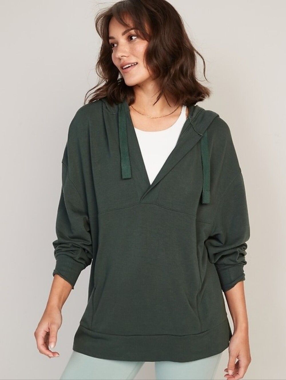 {Old Navy} French-Terry Tunic Hoodie -